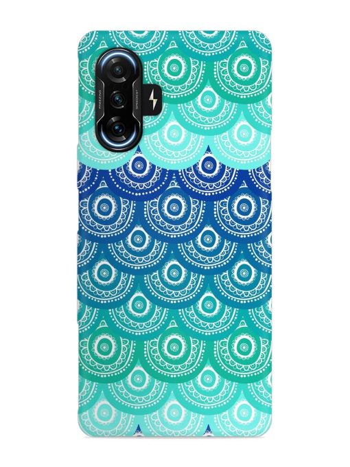 Ethnic Seamless Pattern Snap Case for Poco F3 Gt (5G)