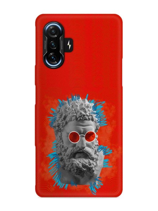 Contemporary Art Concept Snap Case for Poco F3 Gt (5G) Zapvi