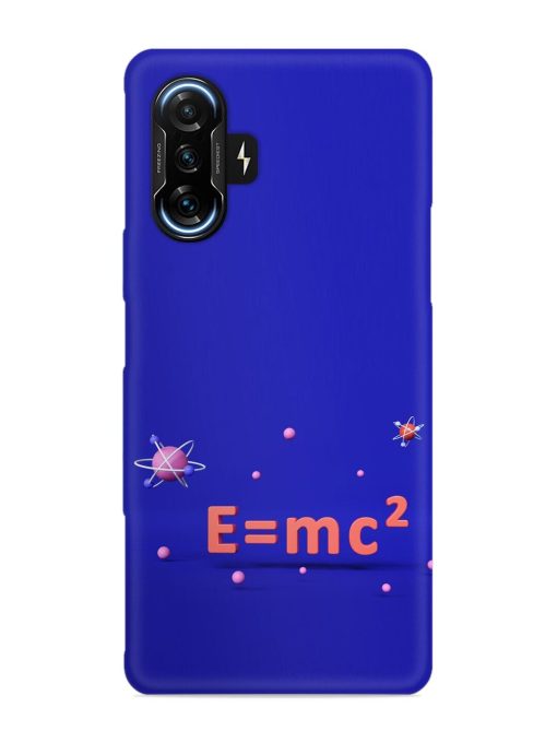 Formula Relativity Equation Snap Case for Poco F3 Gt (5G) Zapvi