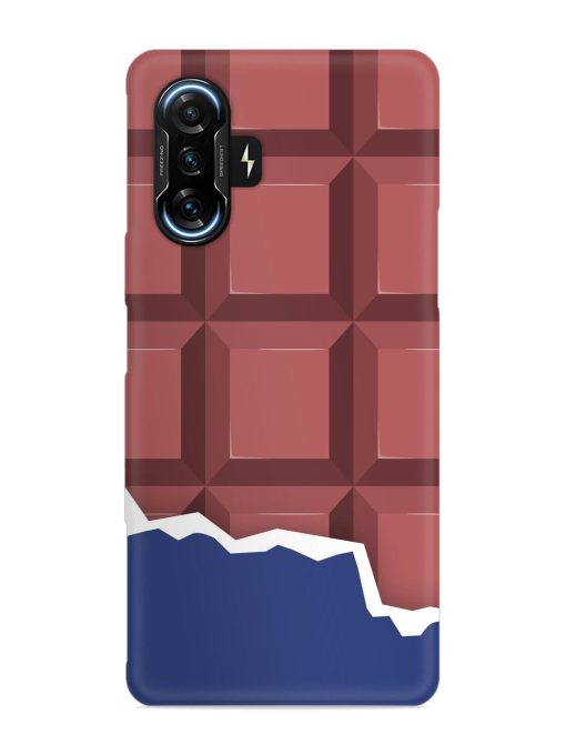 Chocolate Vector Art Snap Case for Poco F3 Gt (5G)