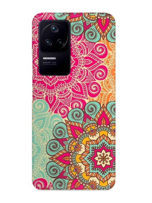 Mandala Seamless Snap Case for Poco F4 (5G) Zapvi