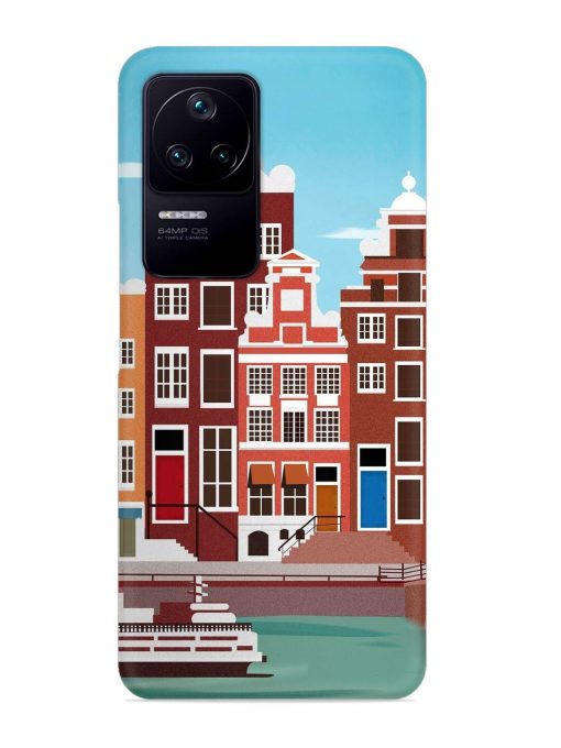 Scenery Architecture Amsterdam Landscape Snap Case for Poco F4 (5G) Zapvi