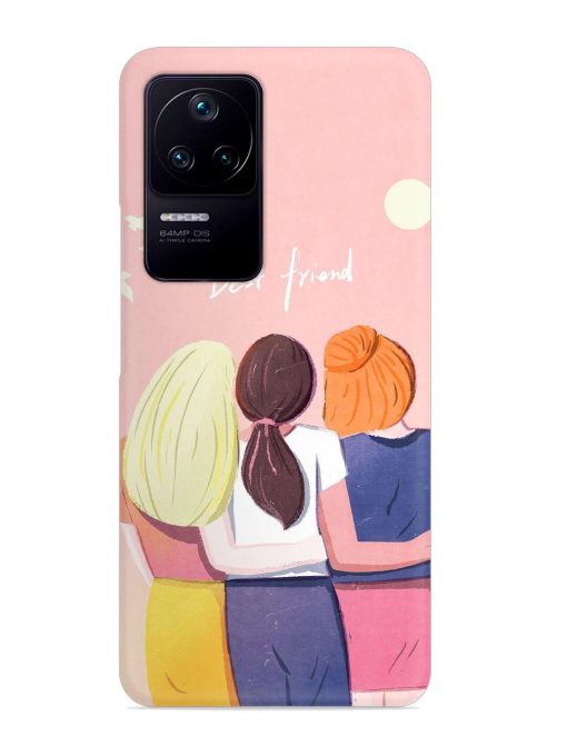 Friendship Day Snap Case for Poco F4 (5G) Zapvi