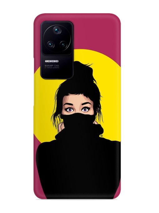 Girly Vector Snap Case for Poco F4 (5G)