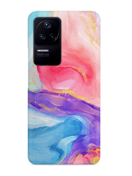 Watercolor Gradient Snap Case for Poco F4 (5G)