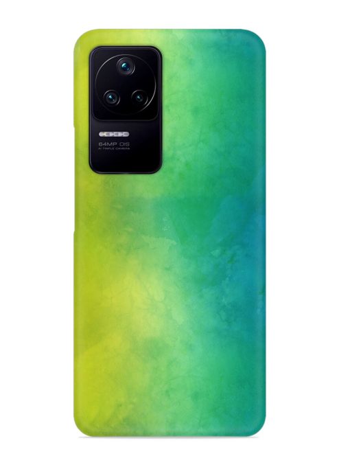 Yellow Green Gradient Snap Case for Poco F4 (5G) Zapvi