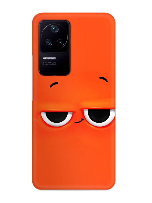 Smiley Face Snap Case for Poco F4 (5G)