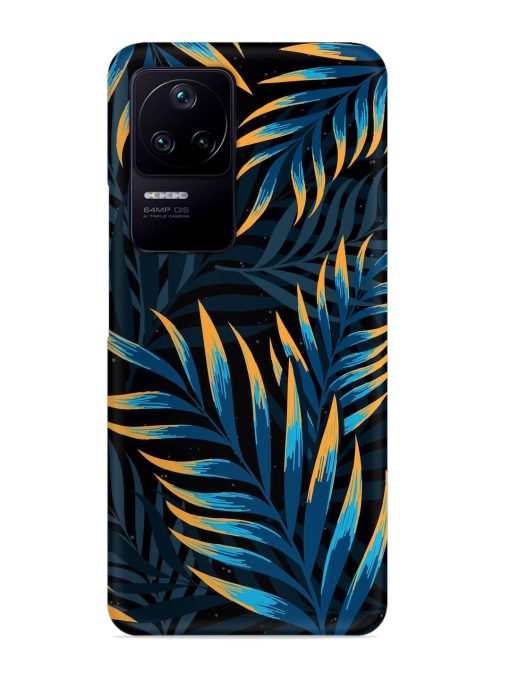 Abstract Leaf Art Snap Case for Poco F4 (5G) Zapvi