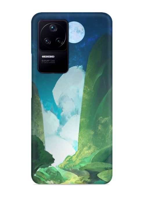 Abstract Art Of Nature Snap Case for Poco F4 (5G) Zapvi