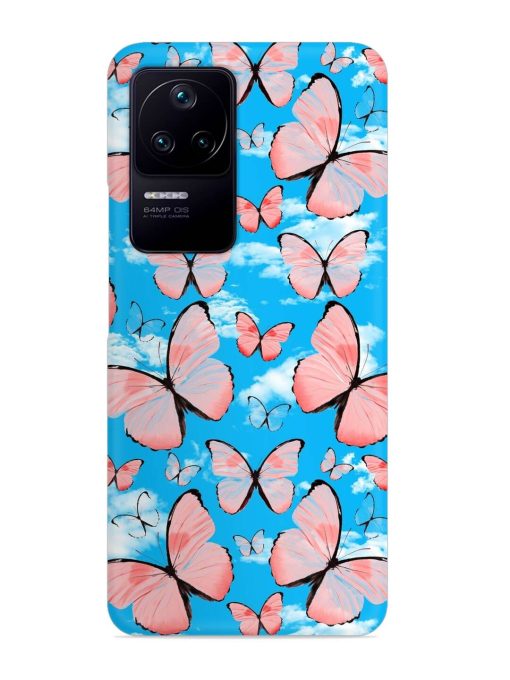 Seamless Pattern Tropical Snap Case for Poco F4 (5G)