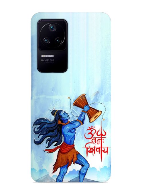 Illustration Lord Shiva Snap Case for Poco F4 (5G)