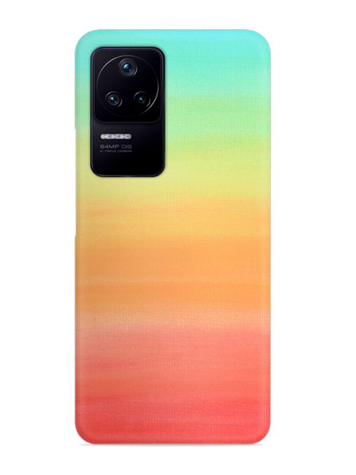 Background Sky Watercolor Snap Case for Poco F4 (5G) Zapvi