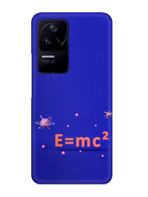 Formula Relativity Equation Snap Case for Poco F4 (5G) Zapvi