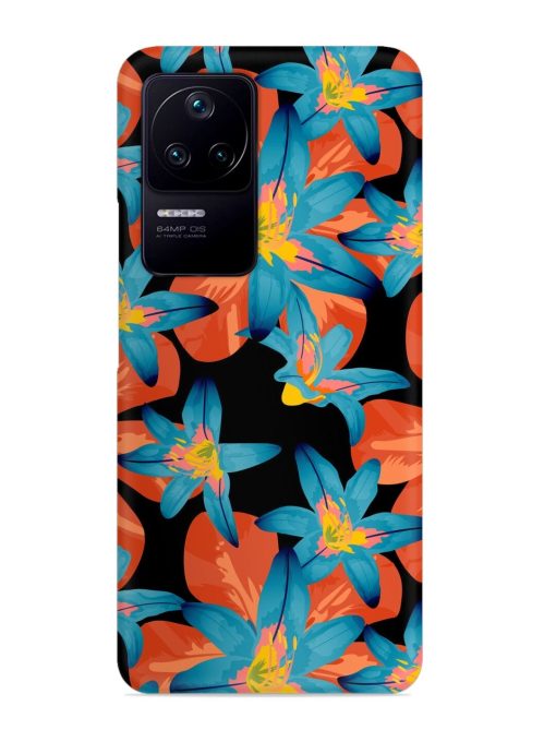 Philippine Flowers Seamless Snap Case for Poco F4 (5G) Zapvi