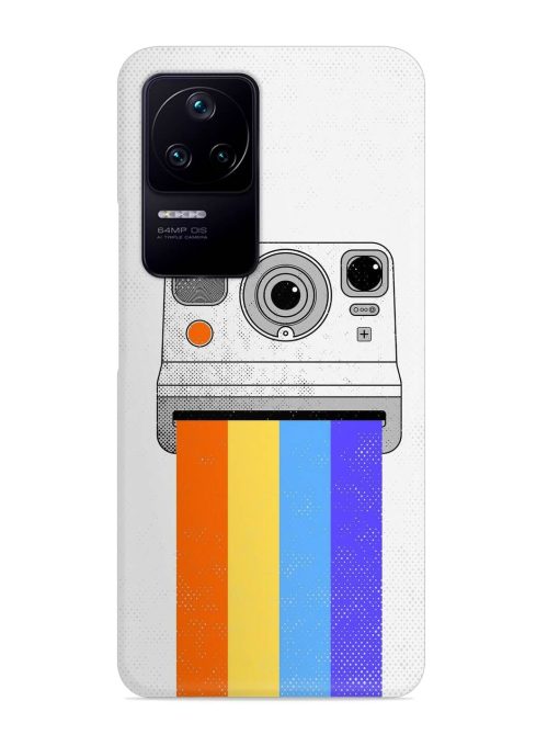 Retro Camera Art Snap Case for Poco F4 (5G) Zapvi