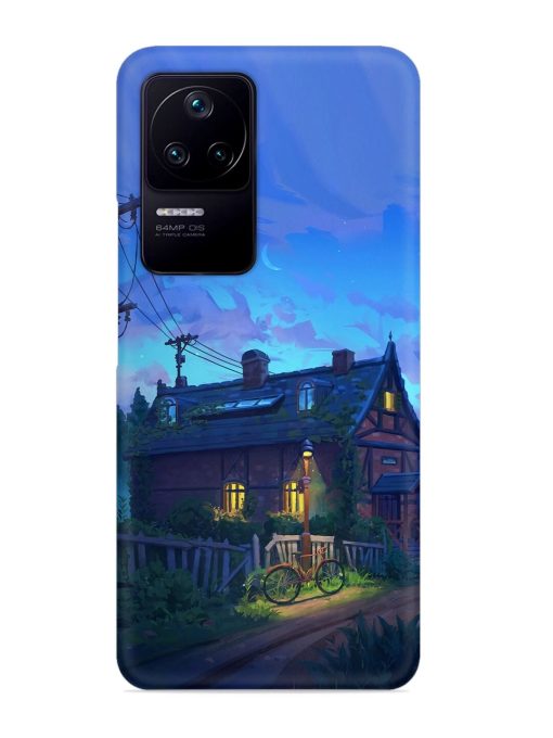 Beautiful Village House Snap Case for Poco F4 (5G) Zapvi