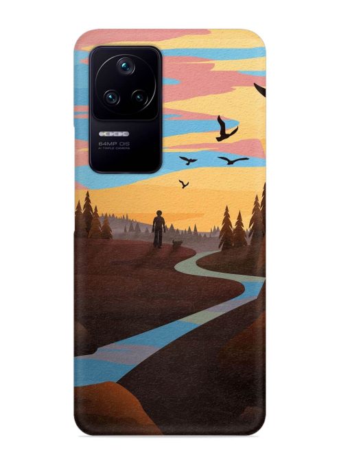 Natural Landscape Art Snap Case for Poco F4 (5G) Zapvi