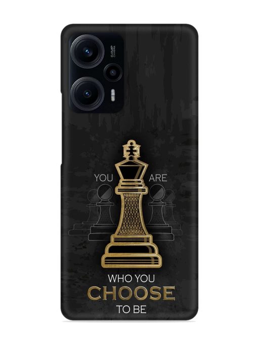 You Are Who Choose To Be Snap Case for Poco F5 (5G) Zapvi