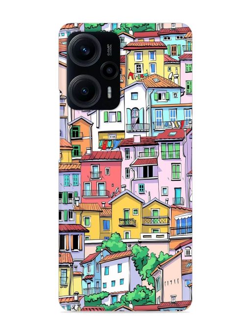 Europe Old Town Snap Case for Poco F5 (5G) Zapvi