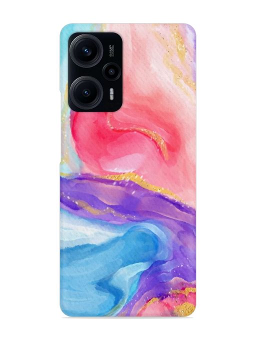 Watercolor Gradient Snap Case for Poco F5 (5G) Zapvi