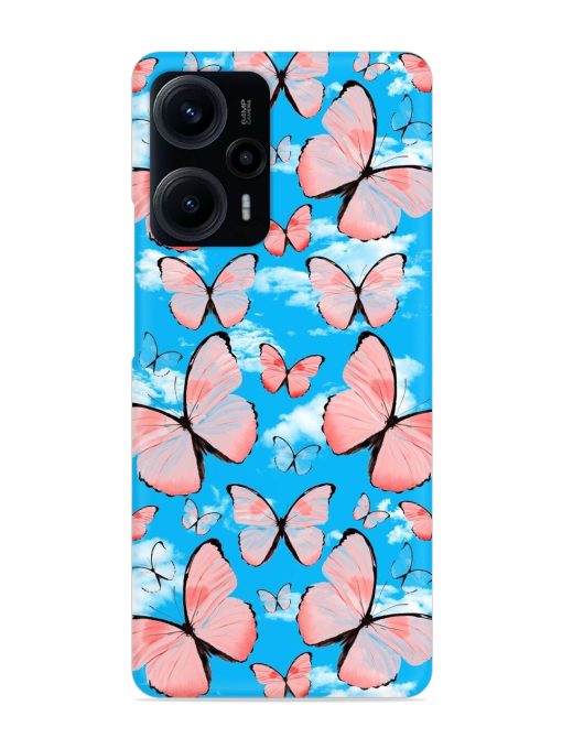 Seamless Pattern Tropical Snap Case for Poco F5 (5G) Zapvi