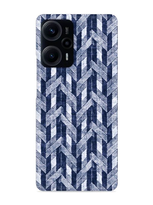 Abstract Herringbone Motif Snap Case for Poco F5 (5G) Zapvi