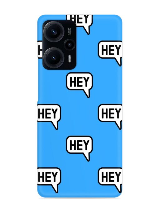 Hey Text Message Snap Case for Poco F5 (5G)