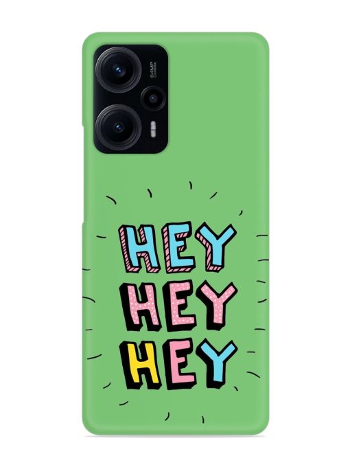 Hey Vector Cartoon Snap Case for Poco F5 (5G) Zapvi