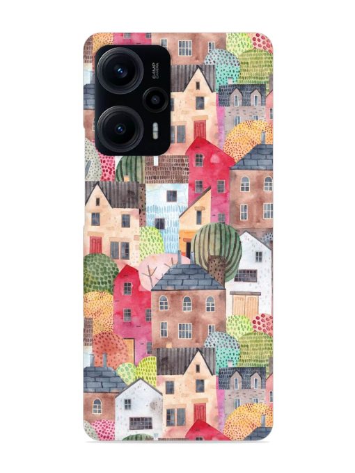 Abstract Seamless Pattern Snap Case for Poco F5 (5G)