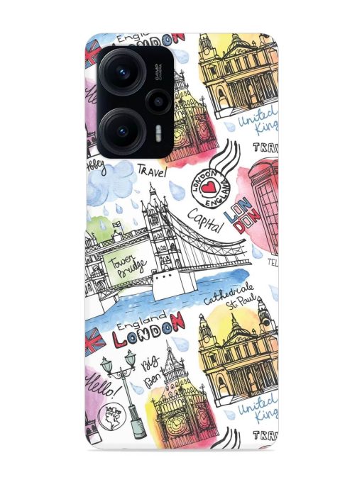 Vector London Landmark Snap Case for Poco F5 (5G) Zapvi