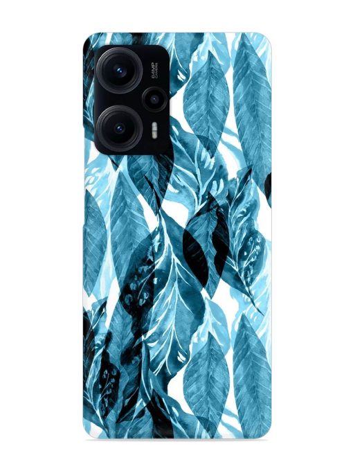 Leaves Pattern Jungle Snap Case for Poco F5 (5G) Zapvi