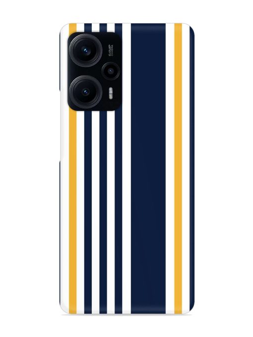 Seamless Stripe Pattern Snap Case for Poco F5 (5G) Zapvi