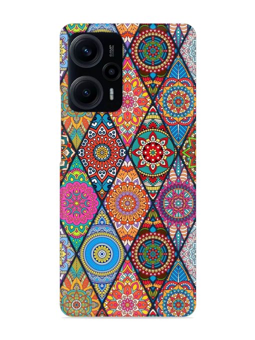 Seamless Tile Pattern Snap Case for Poco F5 (5G) Zapvi