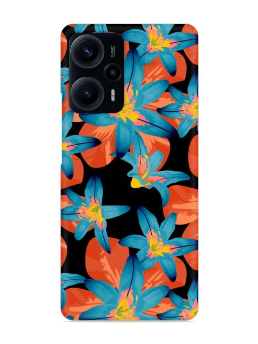 Philippine Flowers Seamless Snap Case for Poco F5 (5G)