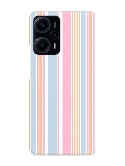 Stripe Seamless Pattern Snap Case for Poco F5 (5G)