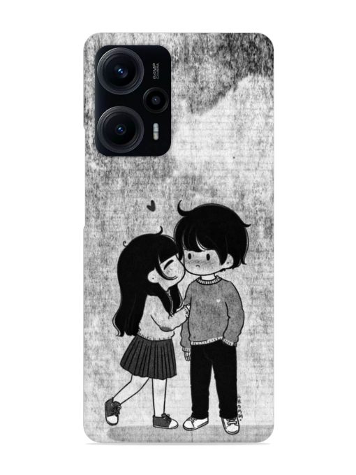 Couple Love Highlights Snap Case for Poco F5 (5G) Zapvi