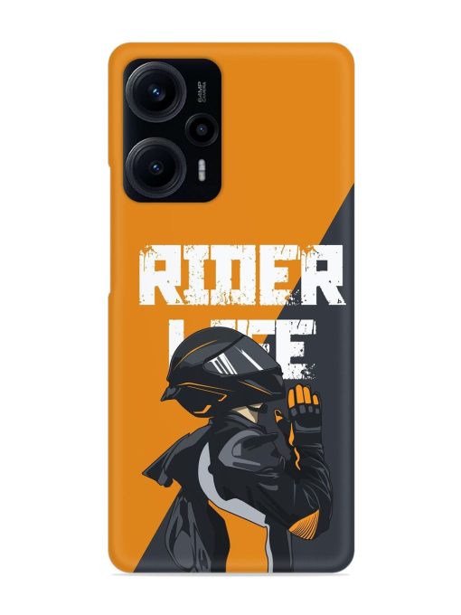 Rider Life Snap Case for Poco F5 (5G) Zapvi