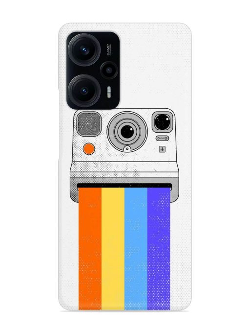 Retro Camera Art Snap Case for Poco F5 (5G)