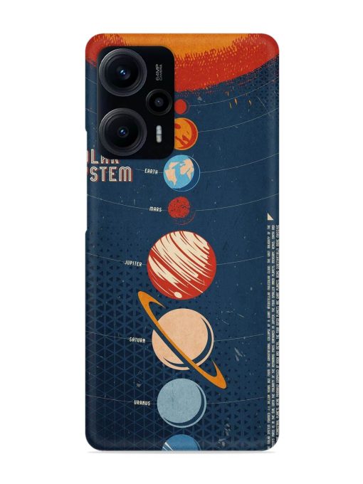 Solar System Vector Snap Case for Poco F5 (5G)