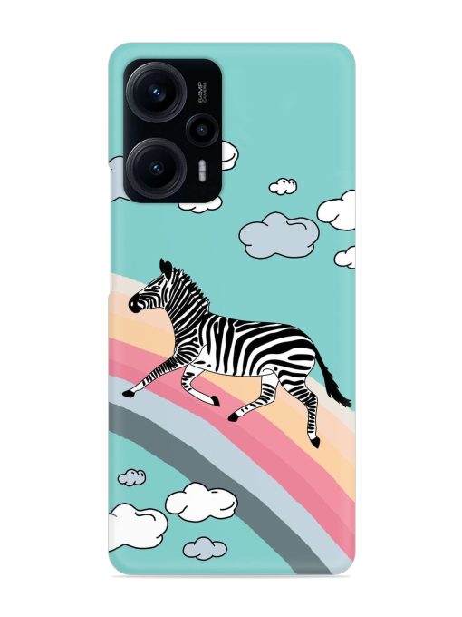 Running Zebra Snap Case for Poco F5 (5G)