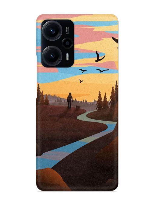 Natural Landscape Art Snap Case for Poco F5 (5G) Zapvi