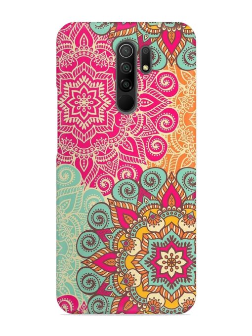 Mandala Seamless Snap Case for Poco M2 Zapvi