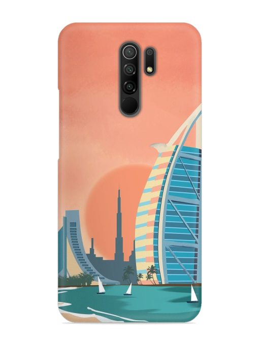 Dubai Architectural Scenery Snap Case for Poco M2 Zapvi