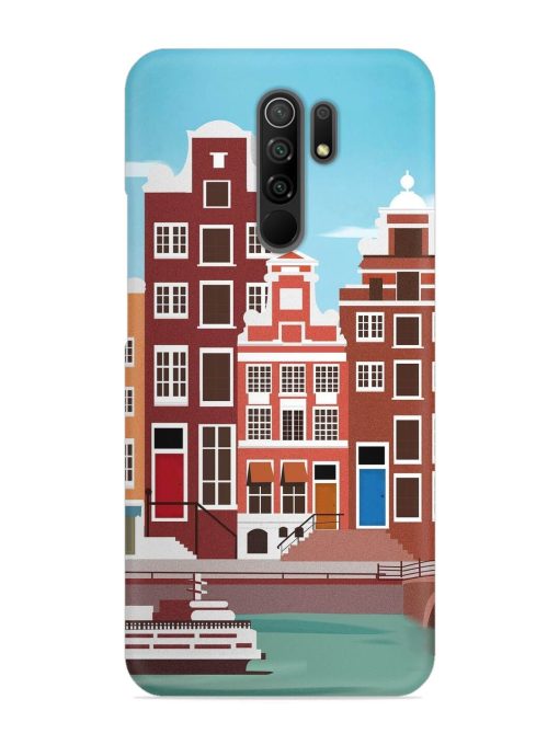 Scenery Architecture Amsterdam Landscape Snap Case for Poco M2 Zapvi