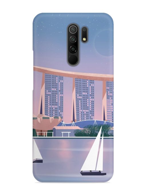 Singapore Scenery Architecture Snap Case for Poco M2 Zapvi