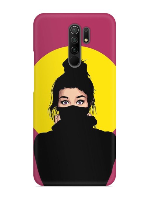 Girly Vector Snap Case for Poco M2 Zapvi