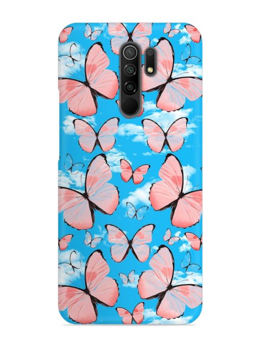 Seamless Pattern Tropical Snap Case for Poco M2 Zapvi