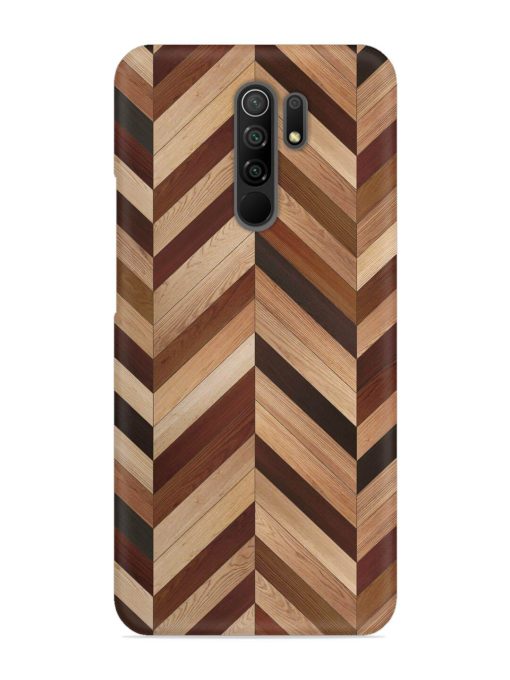 Seamless Wood Parquet Snap Case for Poco M2