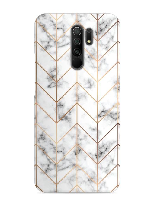 Vector Marble Texture Snap Case for Poco M2 Zapvi