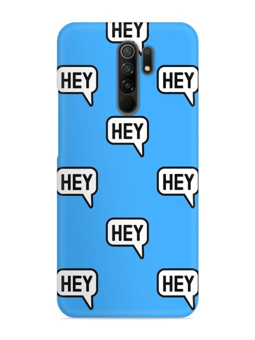 Hey Text Message Snap Case for Poco M2